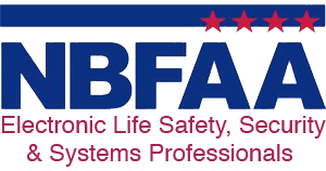 NBFAA Electronic Life Safety, Security & Systems Professionals Logo